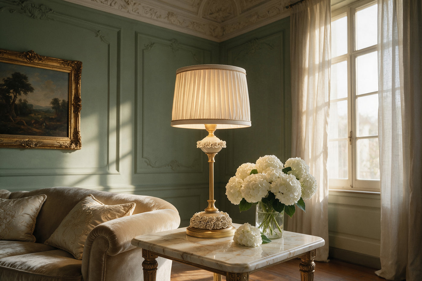La porcelaine qui illumine.
