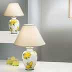Giardino Limone Ø 30 cm – handgefertigte Tischlampe aus Italien #size:30cm