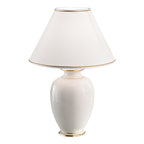 Giardino Avorio Ø 30 cm – handgefertigte Tischlampe aus Italien #size:30cm