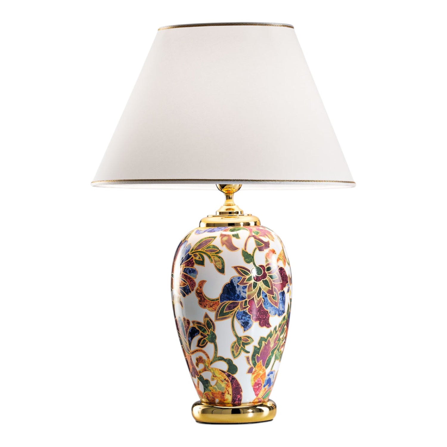 Damasco Ø 40 cm – handgefertigte Tischlampe aus Italien #size:40cm