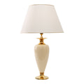 Lunatre Estetica – handgefertigte Tischlampe aus Italien #shade:beige