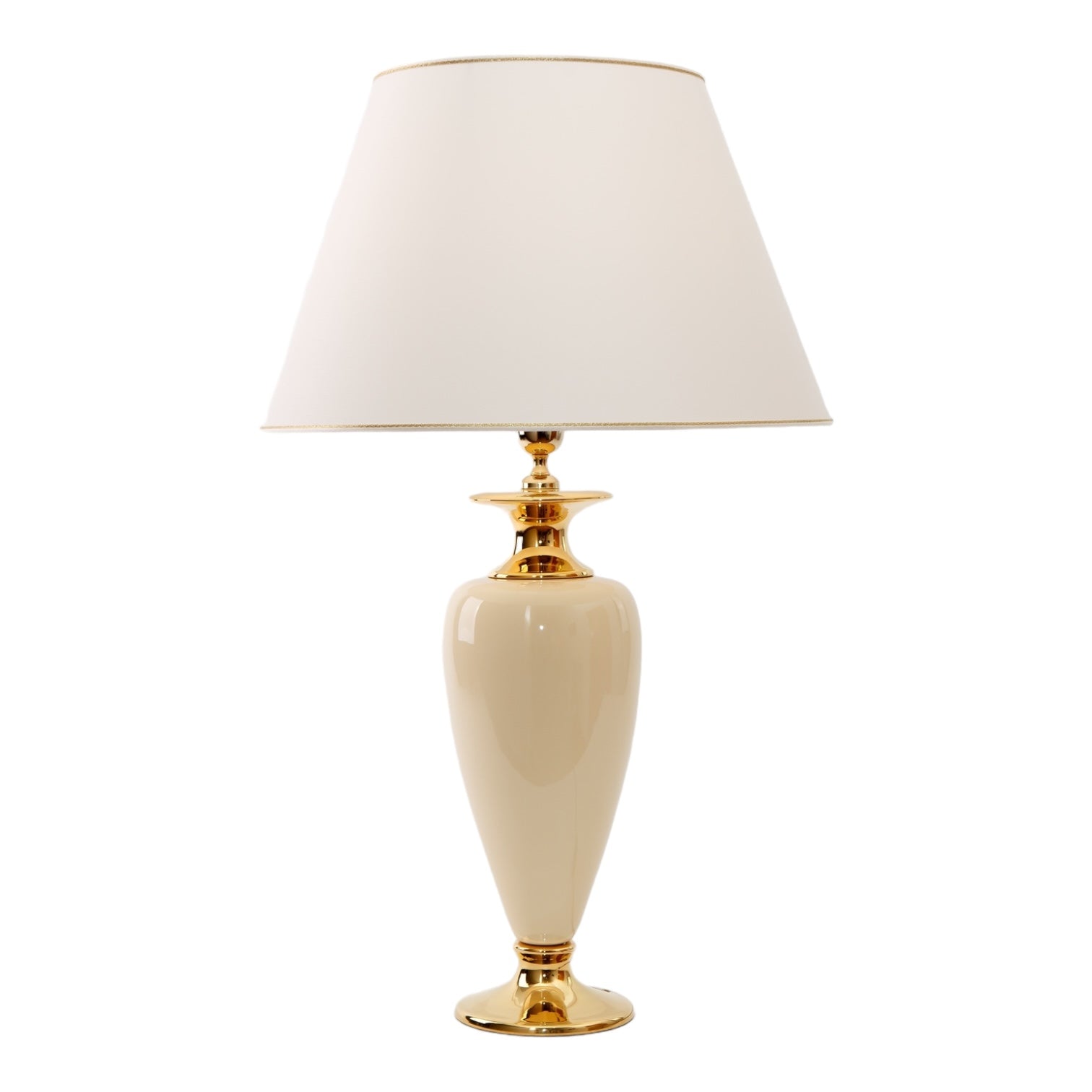 Lunatre Estetica – handgefertigte Tischlampe aus Italien #shade:beige