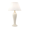 Lunatre Eleganza – handgefertigte Tischlampe aus Italien #color:vaniglia #shade:beige