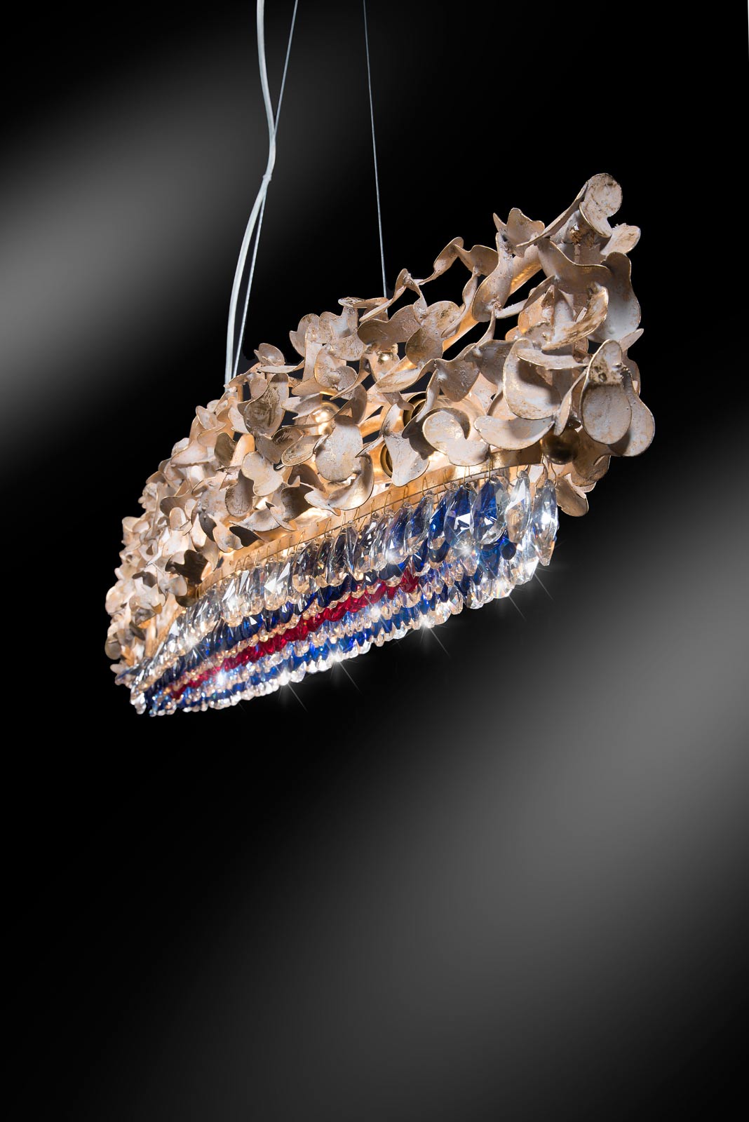 Lunatre Art. 1122/8 S – Pendelleuchte, Florentiner Handwerkskunst