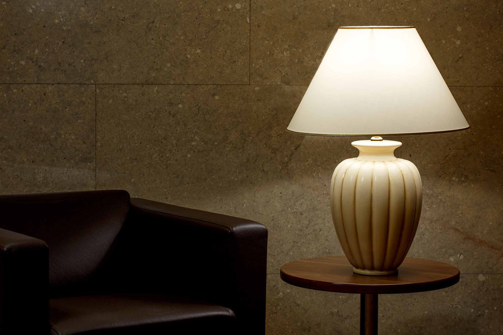 Lunatre Palazzo Avorio Antico (Elfenbein), Lampenschirm Beige #color:avorio-antico #shade:beige