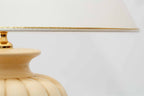 Lunatre Palazzo Avorio Antico (Elfenbein), Keramik-Detail – handgefertigte Tischlampe aus Italien #color:avorio-antico #shade:beige