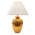 Lunatre Palazzo Oro Lucido (Gold Glänzend), Lampenschirm Beige #color:oro-lucido #shade:beige