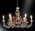 Lunatre Art. 5659/6+1 – Pendelleuchte, Florentiner Handwerkskunst