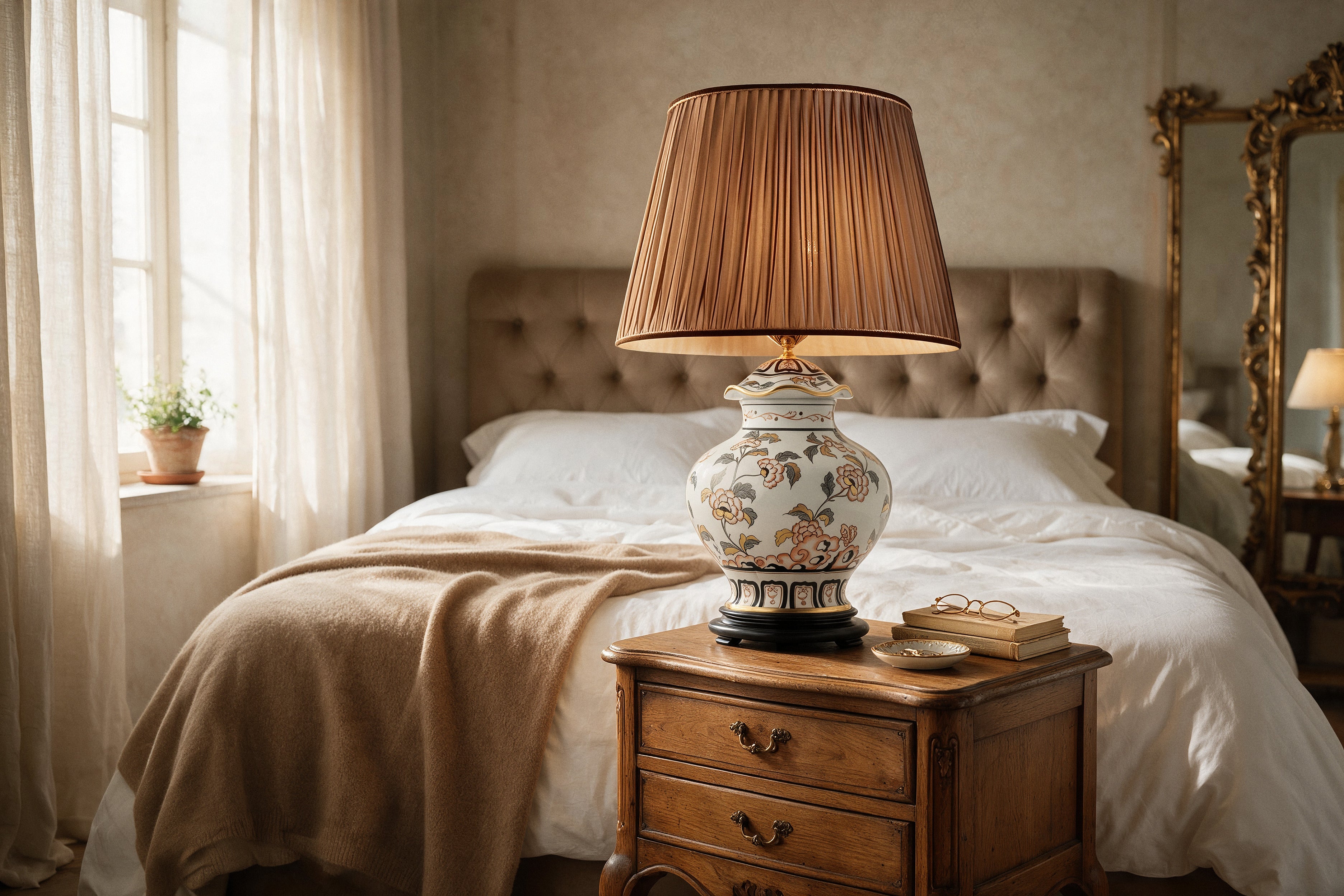Fiori Cinesi 2445 im eleganten Schlafzimmer #all:1