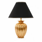 Lunatre Palazzo Oro Antico (Antikgold), Lampenschirm Schwarz #color:oro-antico #shade:schwarz