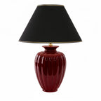 Lunatre Palazzo Bordeaux (Weinrot), Lampenschirm Schwarz #color:bordeaux #shade:schwarz