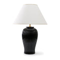 Lunatre Nobile Nero, Schirm Empire Beige – handgefertigte Tischlampe aus Italien #shade:beige #form:empire