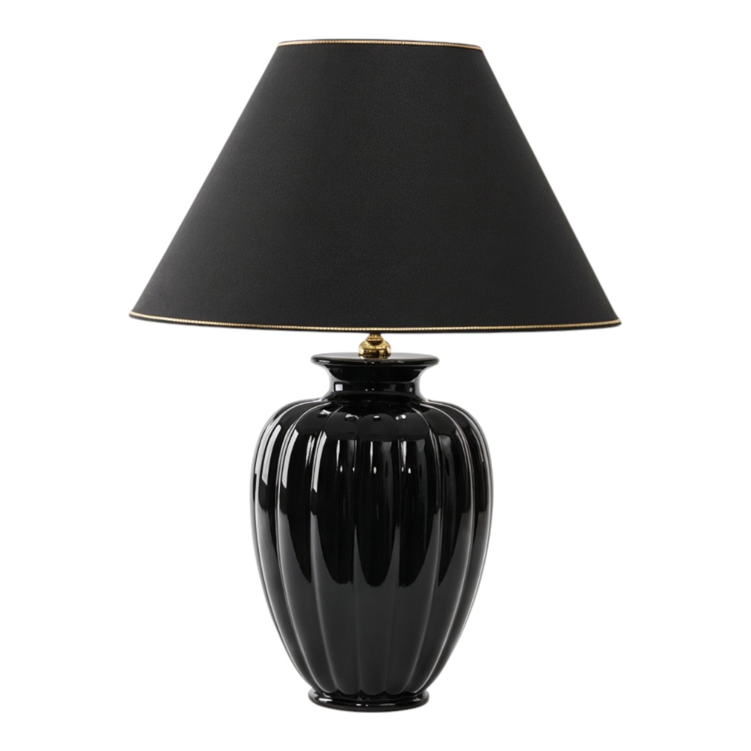 Lunatre Palazzo Nero (Schwarz), Lampenschirm Schwarz #color:nero #shade:schwarz