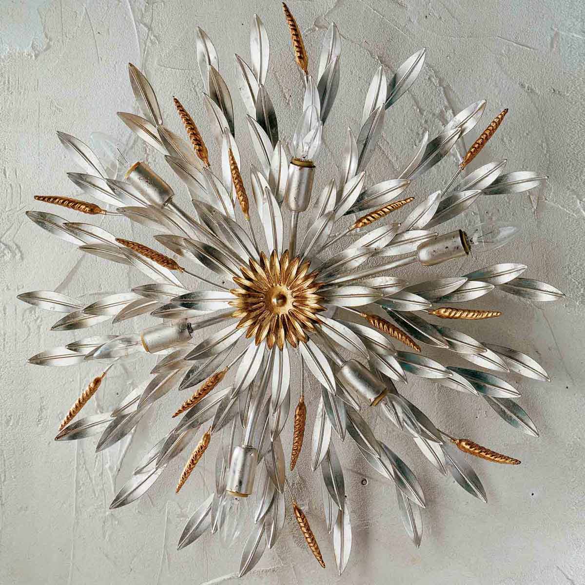Lunatre Art. 6300/6 – Deckenleuchte, Florentiner Handwerkskunst
