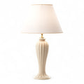 Lunatre Eleganza Avorio Antico – handgefertigte Tischlampe aus Italien #color:avorio-antico #shade:beige
